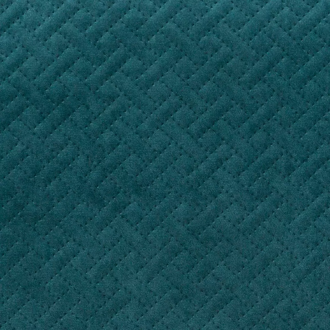 Coussin rectangulaire velours (30 x 50 cm) Dolce Bleu canard