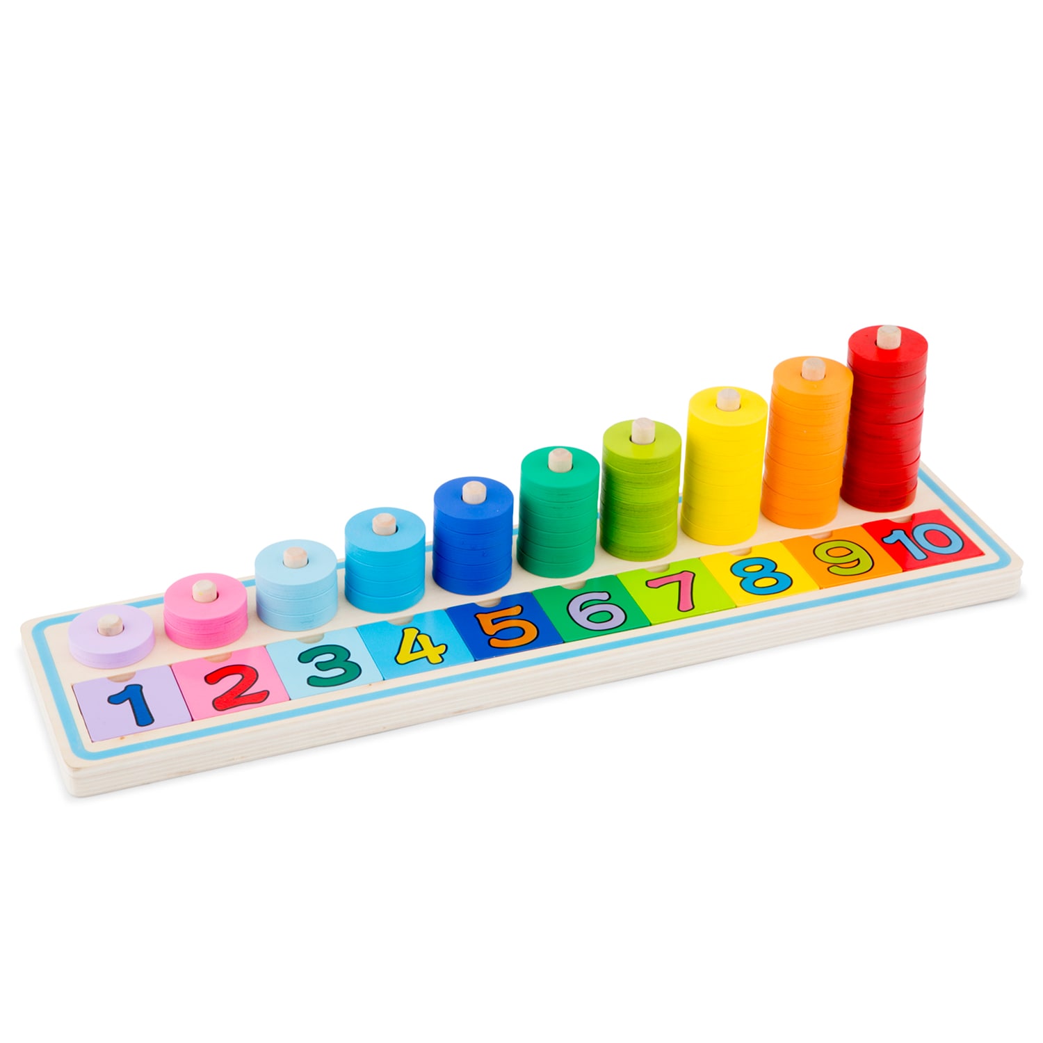 Rechenspiel Zählen lernen Spielset Kinder Lernspielzeug Holzspielzeug