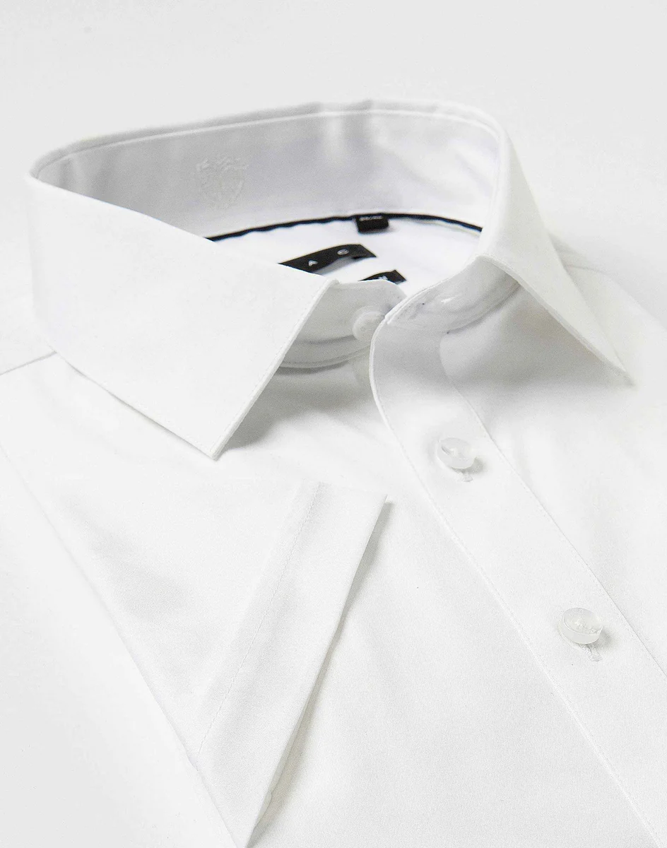 Chemise Manches Courtes Blanc