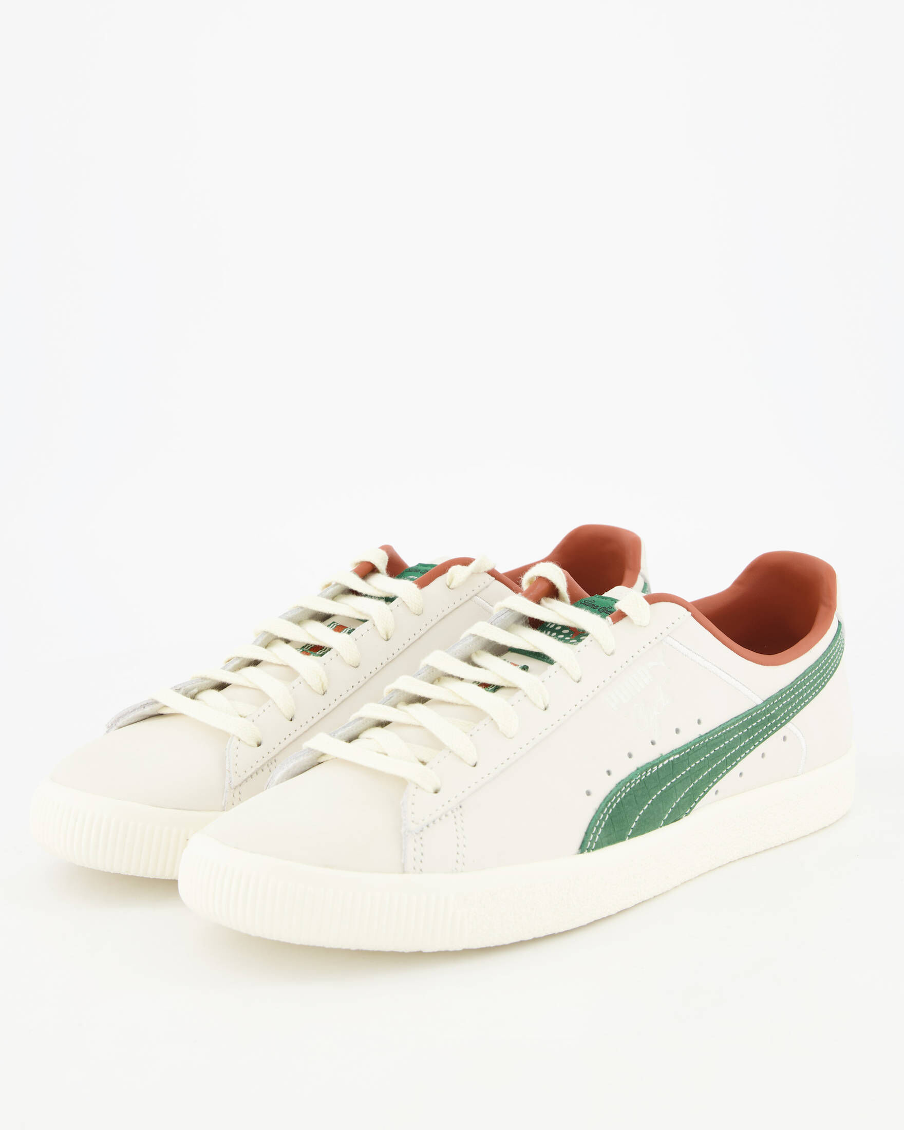 Puma| Herren Sneaker CLYDE FG Leder