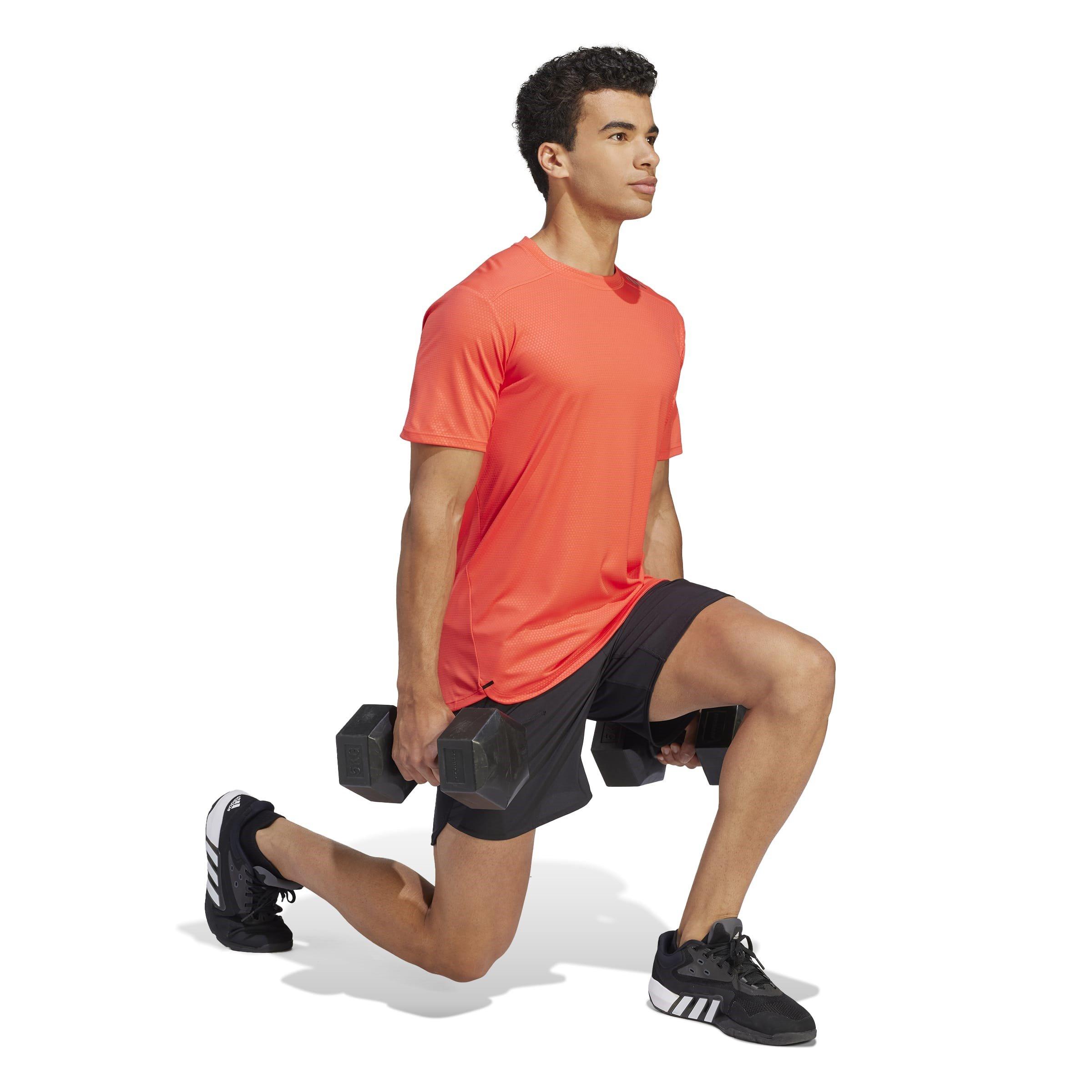 adidas D4T Strength Workout T Shirt Mens