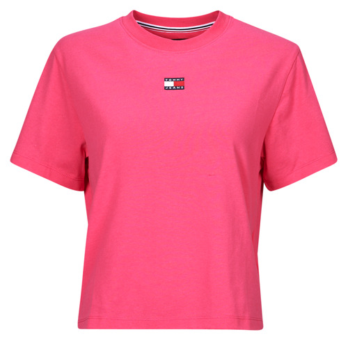 Tommy Jeans - TJW BXY BADGE TEE EXT - Rose