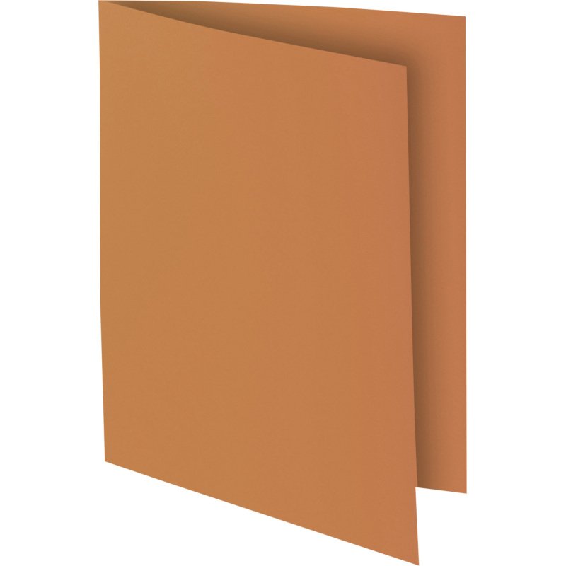 Chemise standard 210 g Exacompta Rock''s 24 x 32 cm havane - Paquet de 100