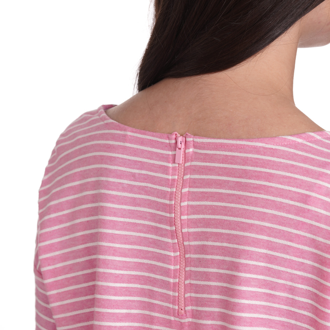 Gina Damen Shirt mit 3/4-Arm pink