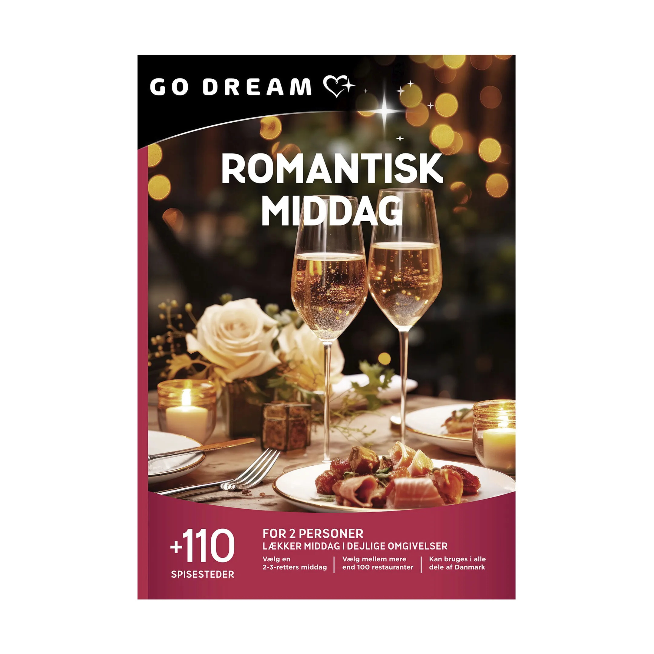 GO DREAM Gavekort - Romantisk middag
