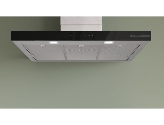 BOSCH - Hotte decorative murale DWB97DN30, Série 6, Eco Silence Drive