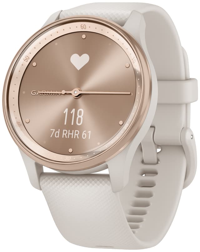 Garmin Vivomove Trend hybridur (cream/peach gold)