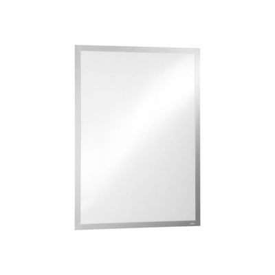 Durable Duraframe - Cadre d'affichage double face adhésif repositionnable - 50 x 70 cm - argent