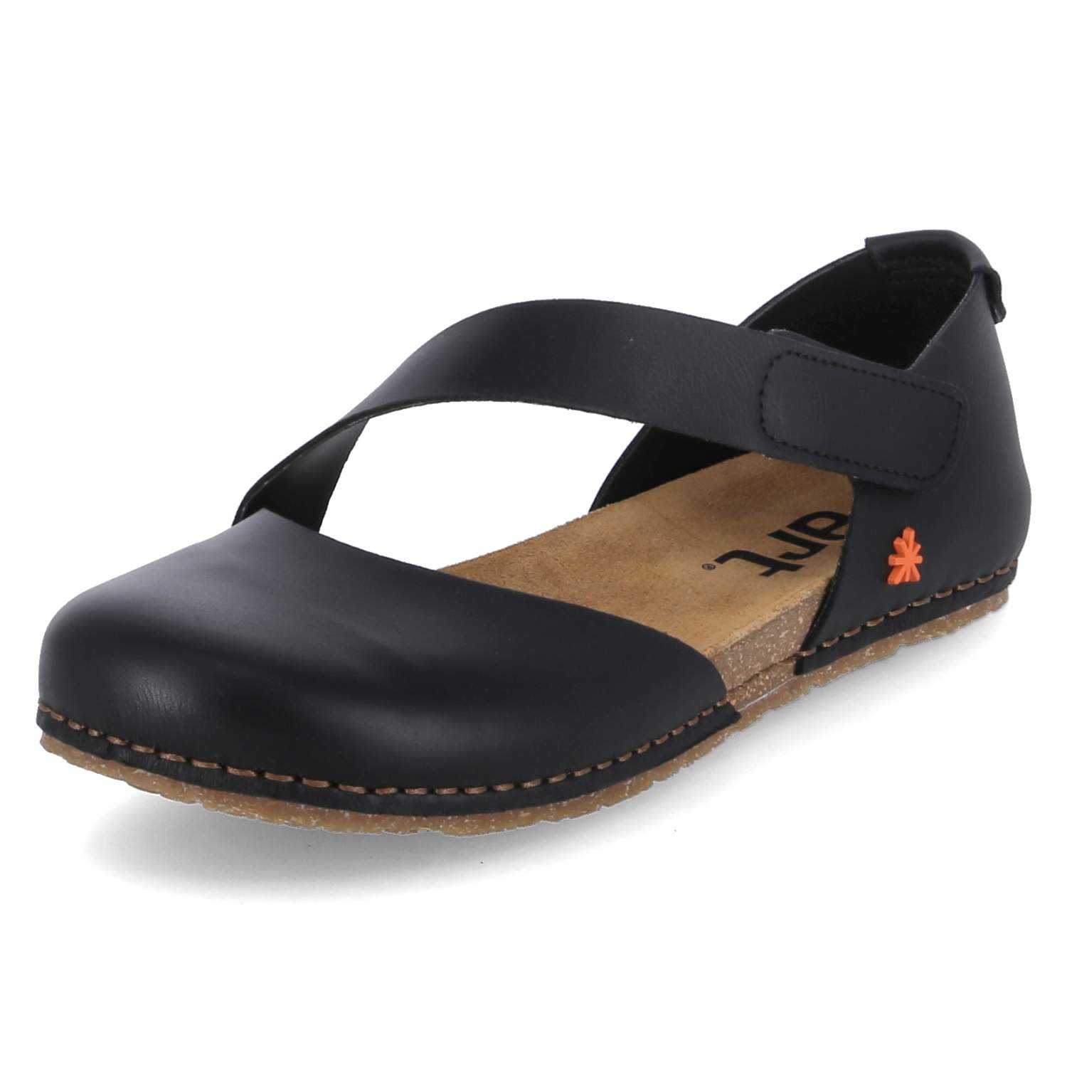 Art Riemchenballerinas CRETA - black