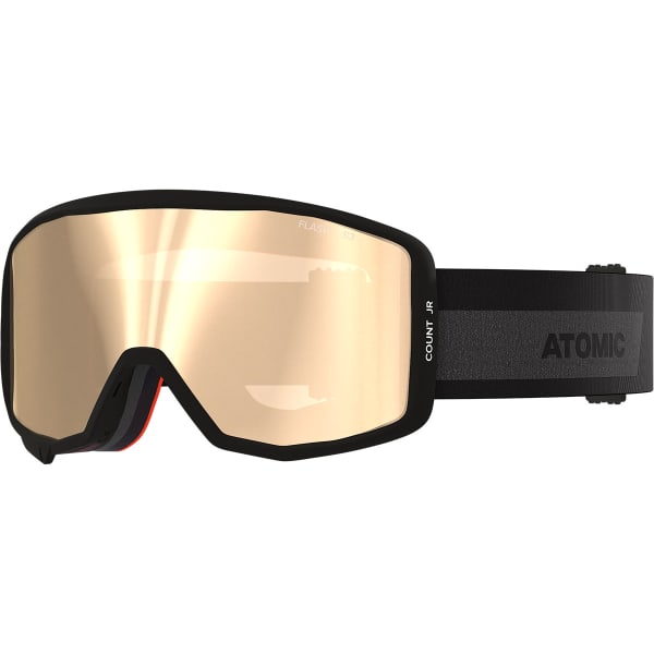 Masque de ski ATOMIC COUNT JR CYLINDRICAL S3 BLACK