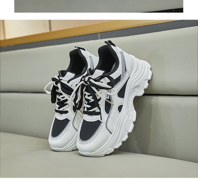 caneik - Platform veterschoenen