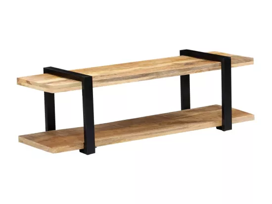 Meuble TV 247885 cm Bois de manguier massif