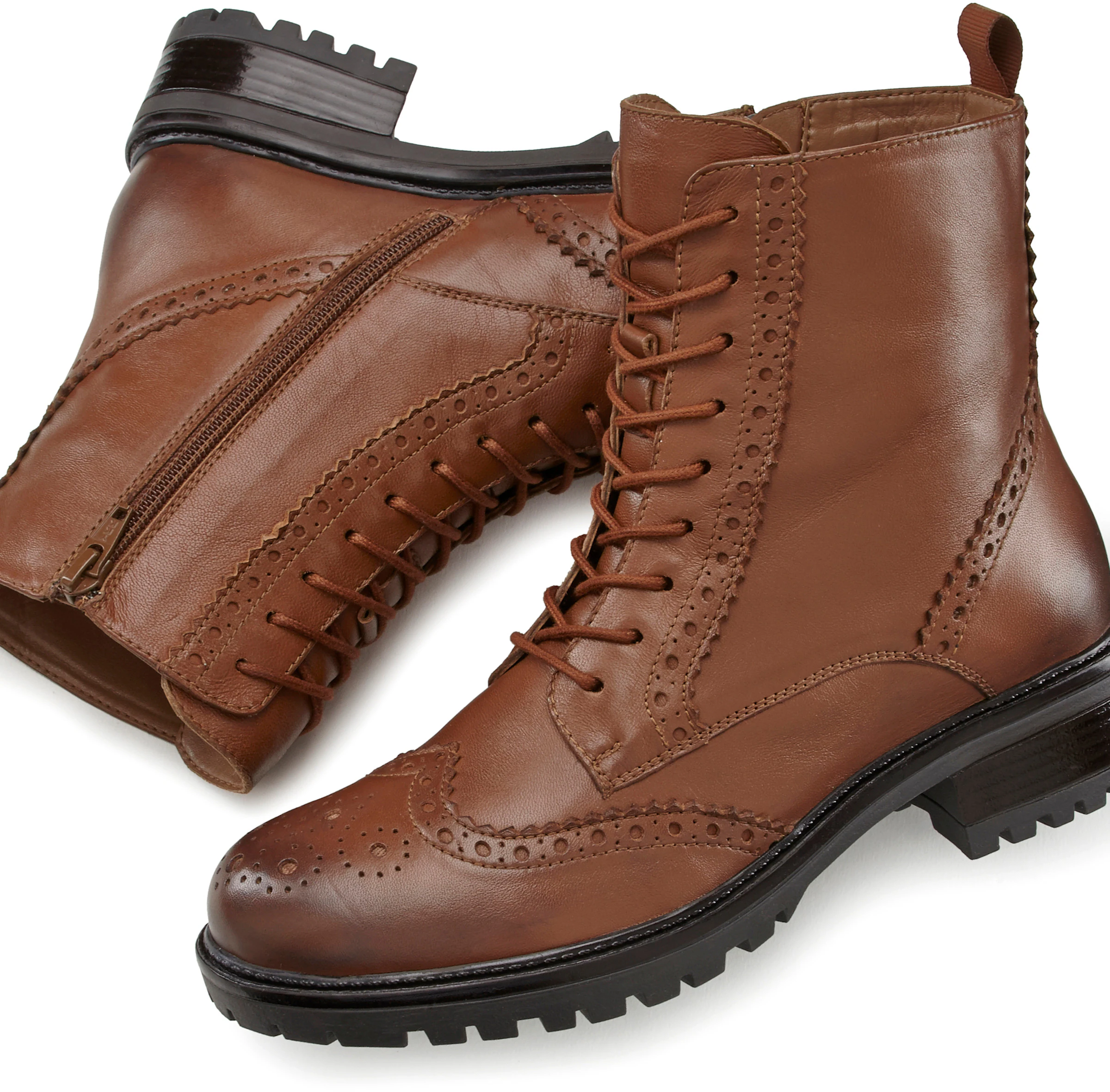 LASCANA Schnürboots in braun