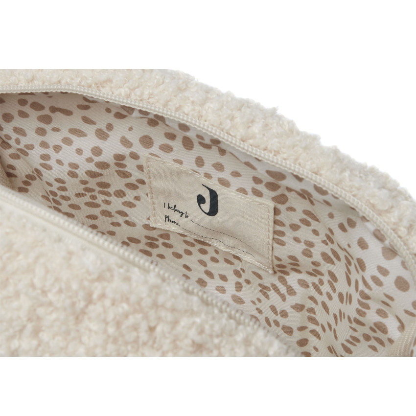 Trousse de toilette boucle - Naturel