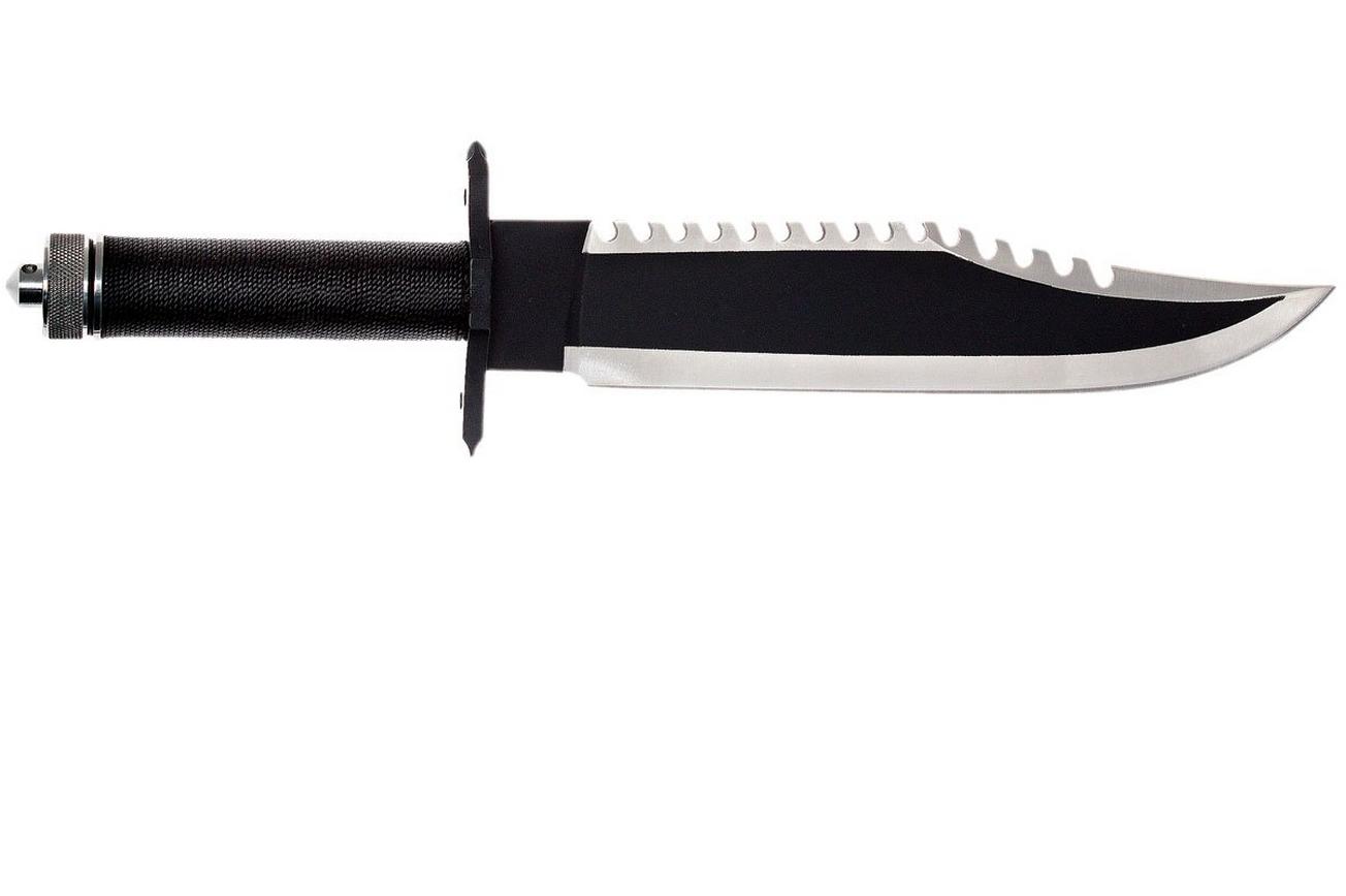 RAMBO knife First Blood Part II Signature Edition met survival kit, 9295