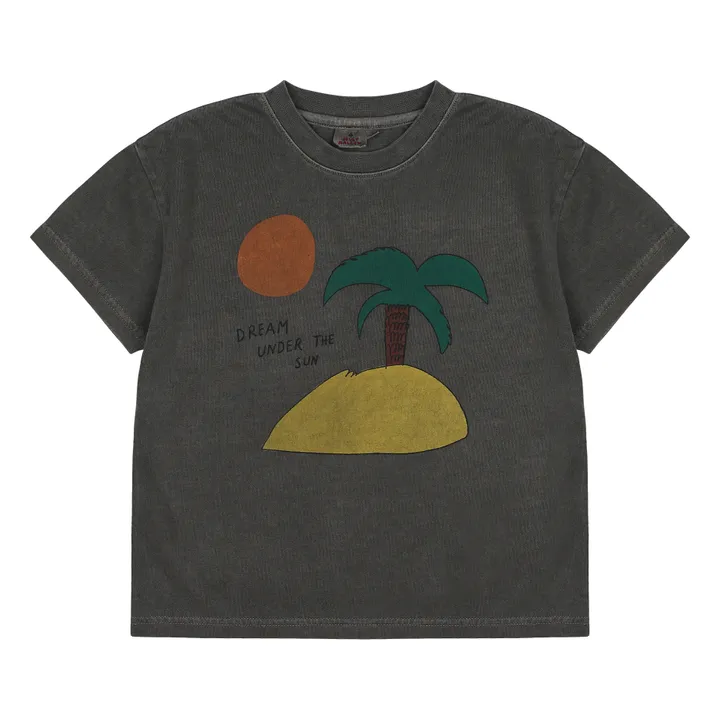 Jelly Mallow T-Shirt Beach | Gris anthracite