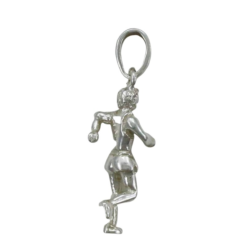 Pendentif marathon - Argent massif
