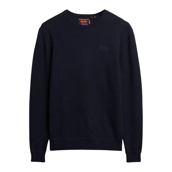 Superdry Essential Slim-Fit Crew Jumper Sweater Heren