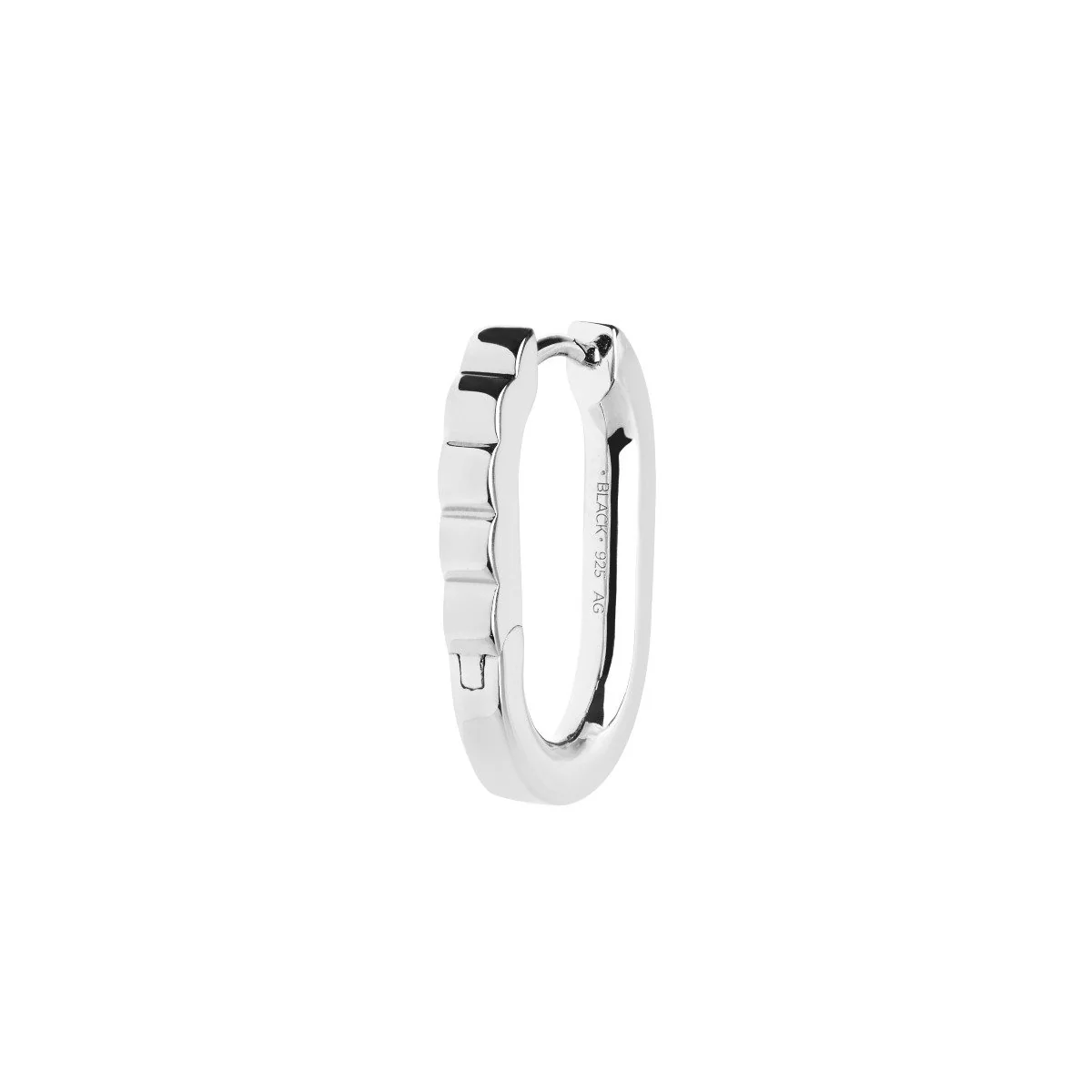 Maria Black  Woods Huggie ørering - sølv