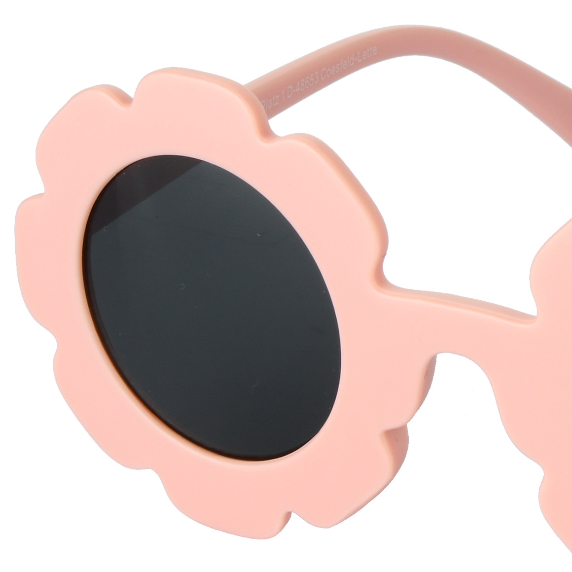 Topolino Mädchen Sonnenbrille mit Blumen-Gläsern dunkelrosa