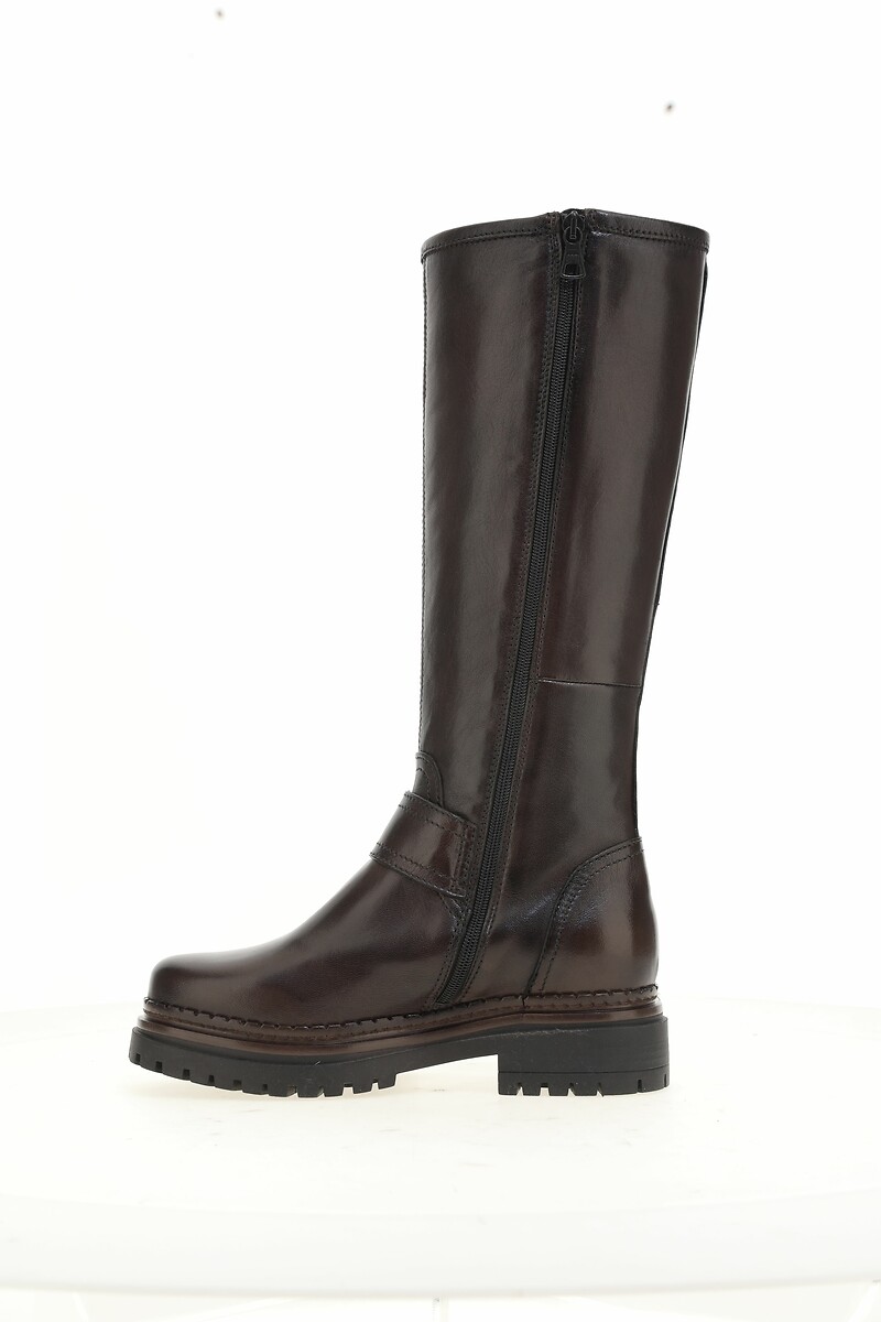 MJUS<br>Botas de couro com fivelas