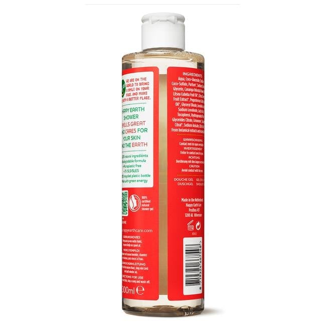 Happy Earth 100% Natuurlijke Shower Gel Floral Patchouli