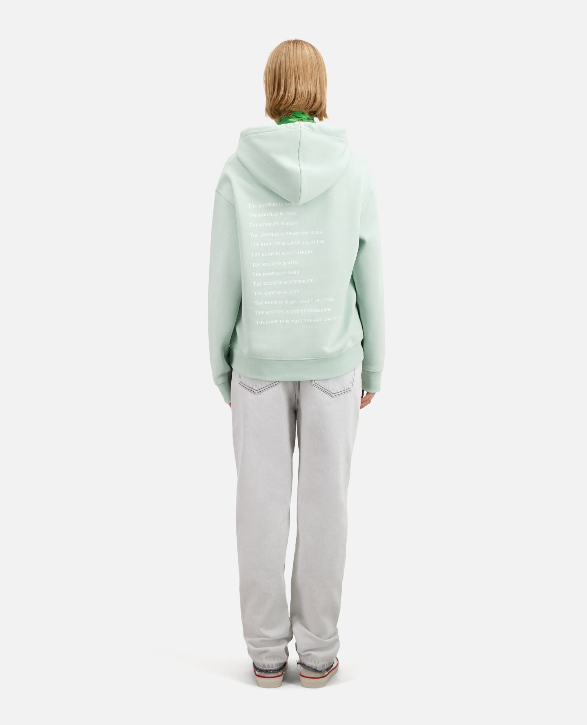 Women's Light green What is hoodie