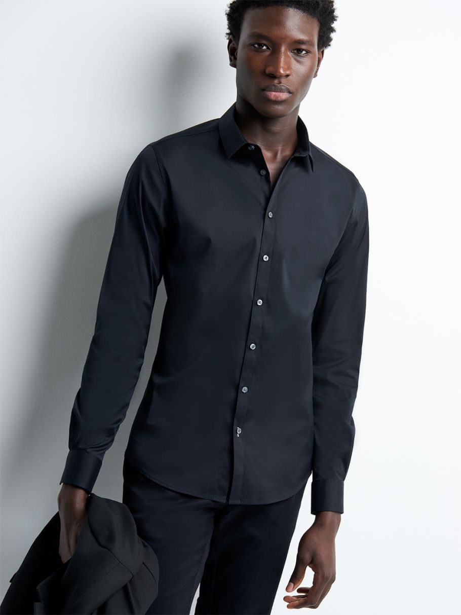 Chemise extra-slim unie
