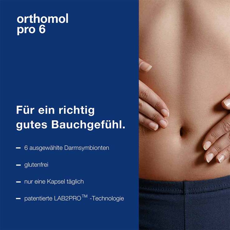 Orthomol pro 6 Kapseln, 10 St