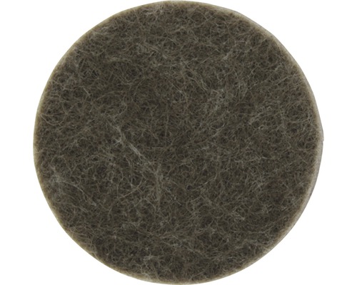 Tarrox viltglijders 17x6 mm rond bruin 20 stuks zelfklevend