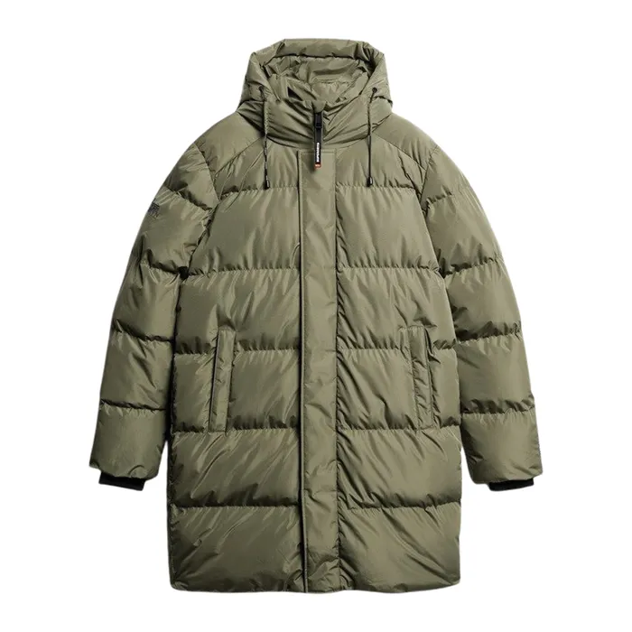 Superdry Fuji Padded Hooded Sports Puffer Mid Jas Heren
