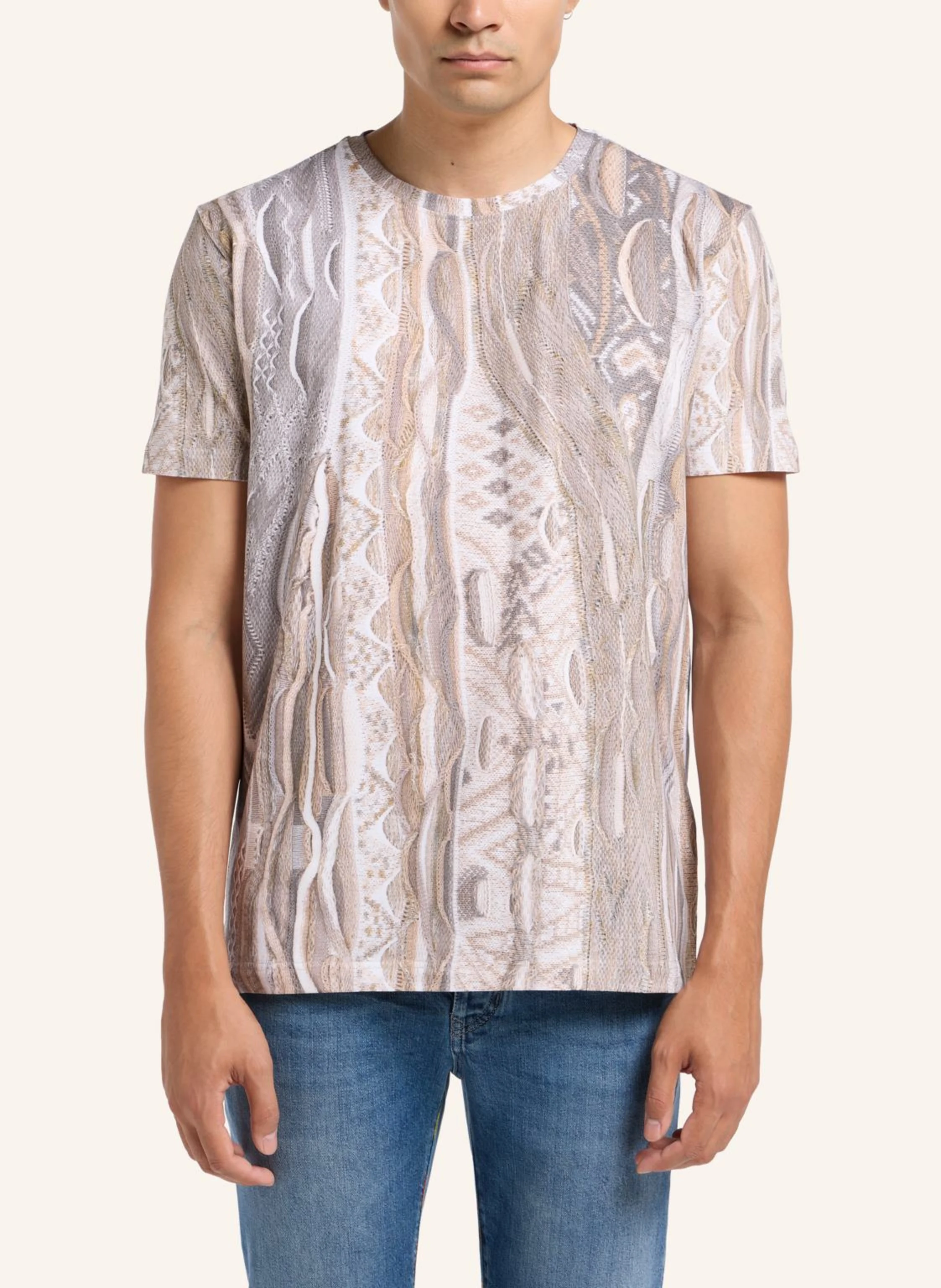 CARLO COLUCCI Alloverprint T-Shirt DI POLI
