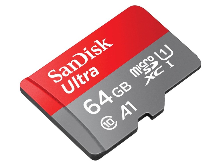 Ultra Micro SDXC 64Gb - UHS1 & A1 incl. adapter