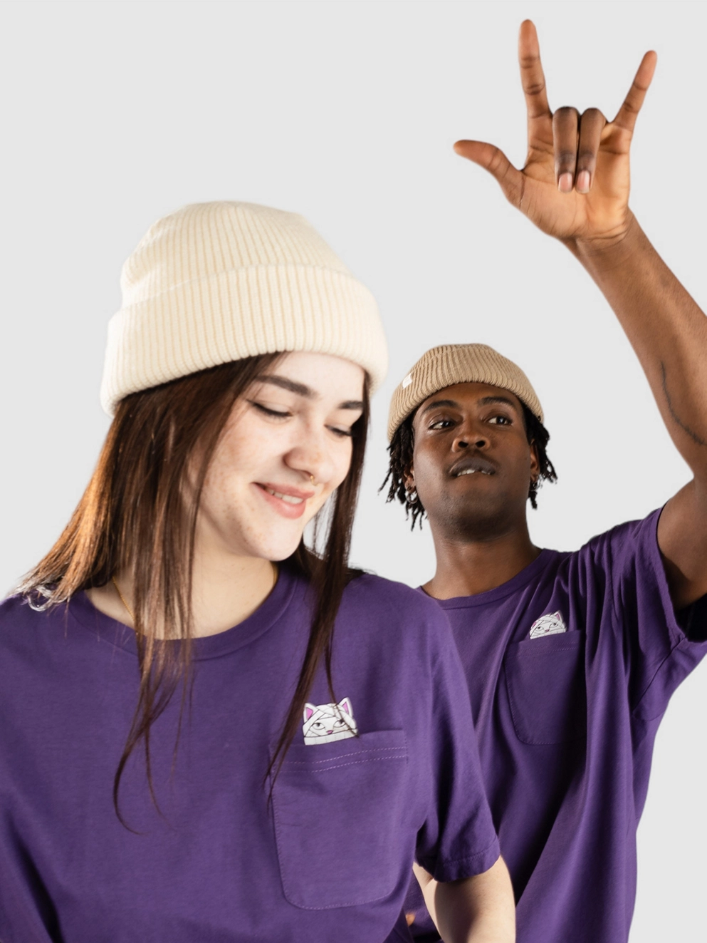 RIPNDIP Mummy Nerm T-Shirt purple