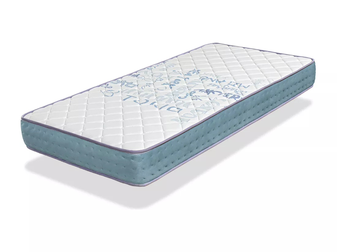 Matelas 90X190 LIT ENFANTS Epaisseur 18 CM RYO VISCO, Mousse à mEmoire, ergonomique et respirant, idEal pour les lits gigognes et lit cabane