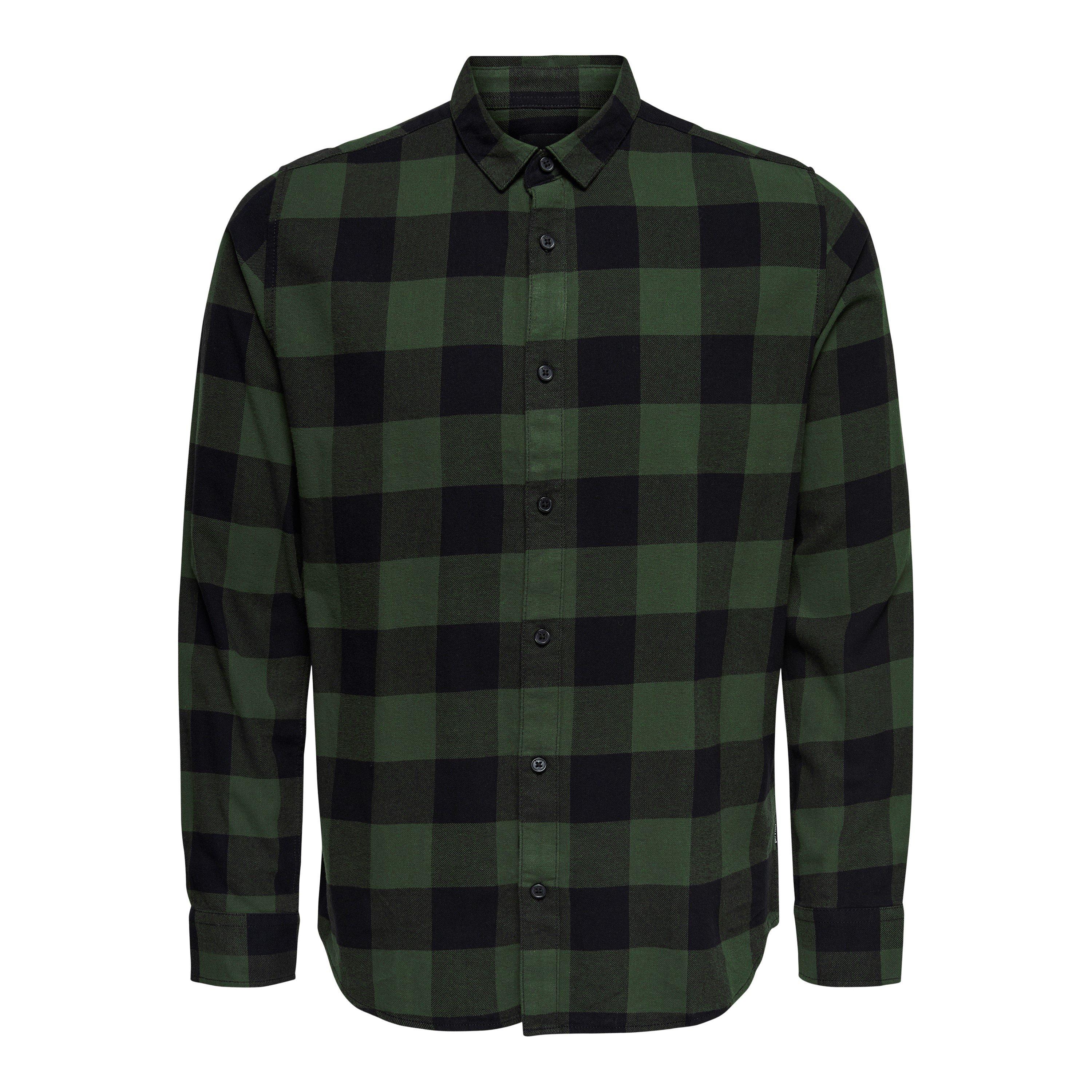 Only and Sons Long Sleeve Check Shirt