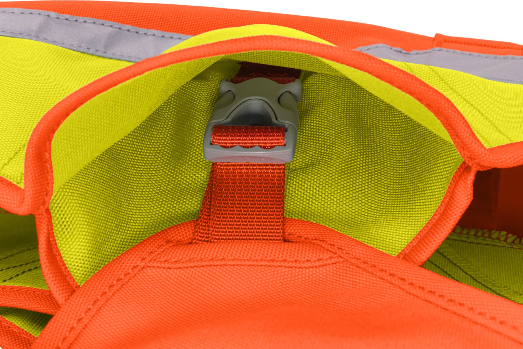 Veste haute visibilité et resistante aux intempéries lumenglow™ avec passage de laisse. Couleur: blaze orange (orange), taille: l