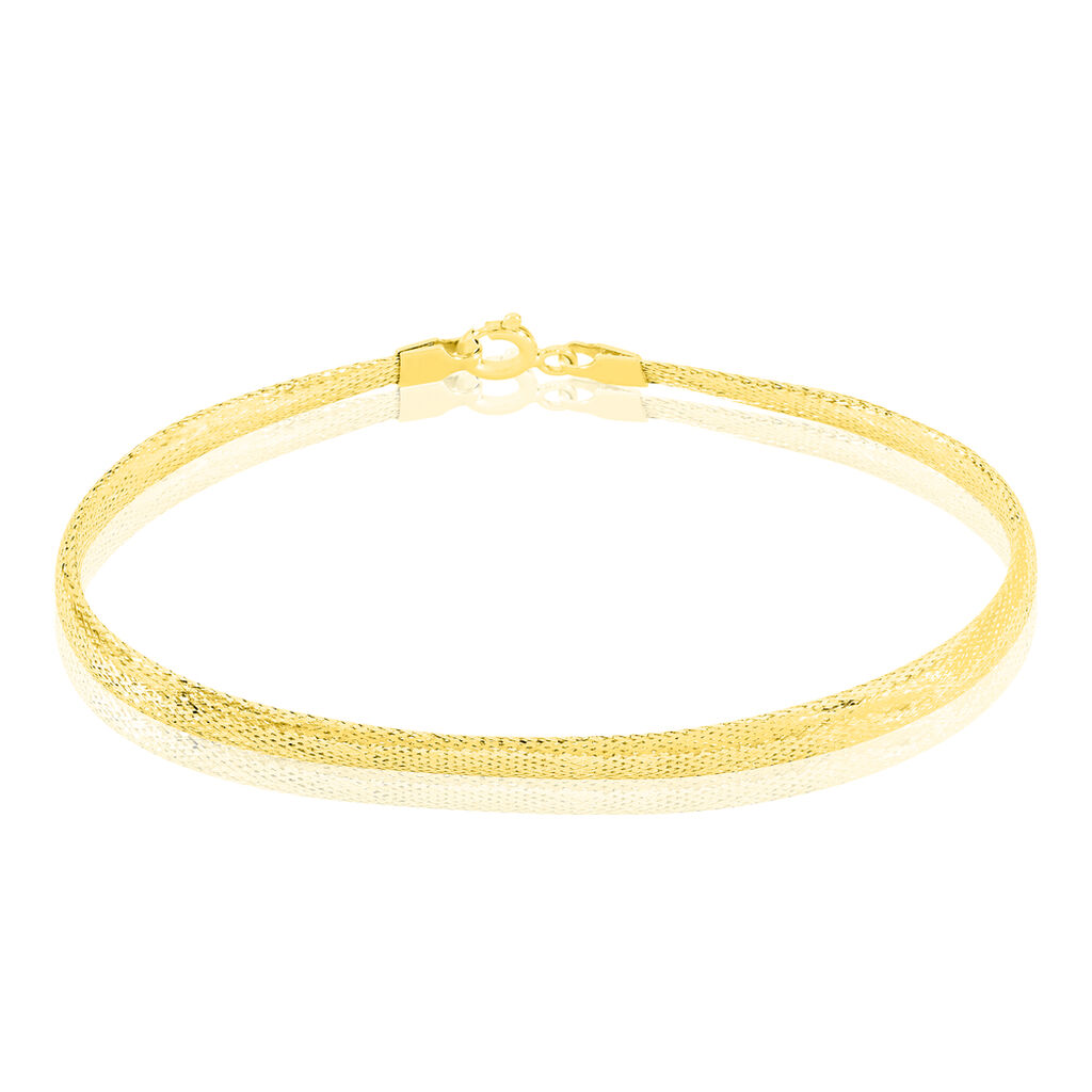 Bracelet Izaro Maille Flex Or Jaune
