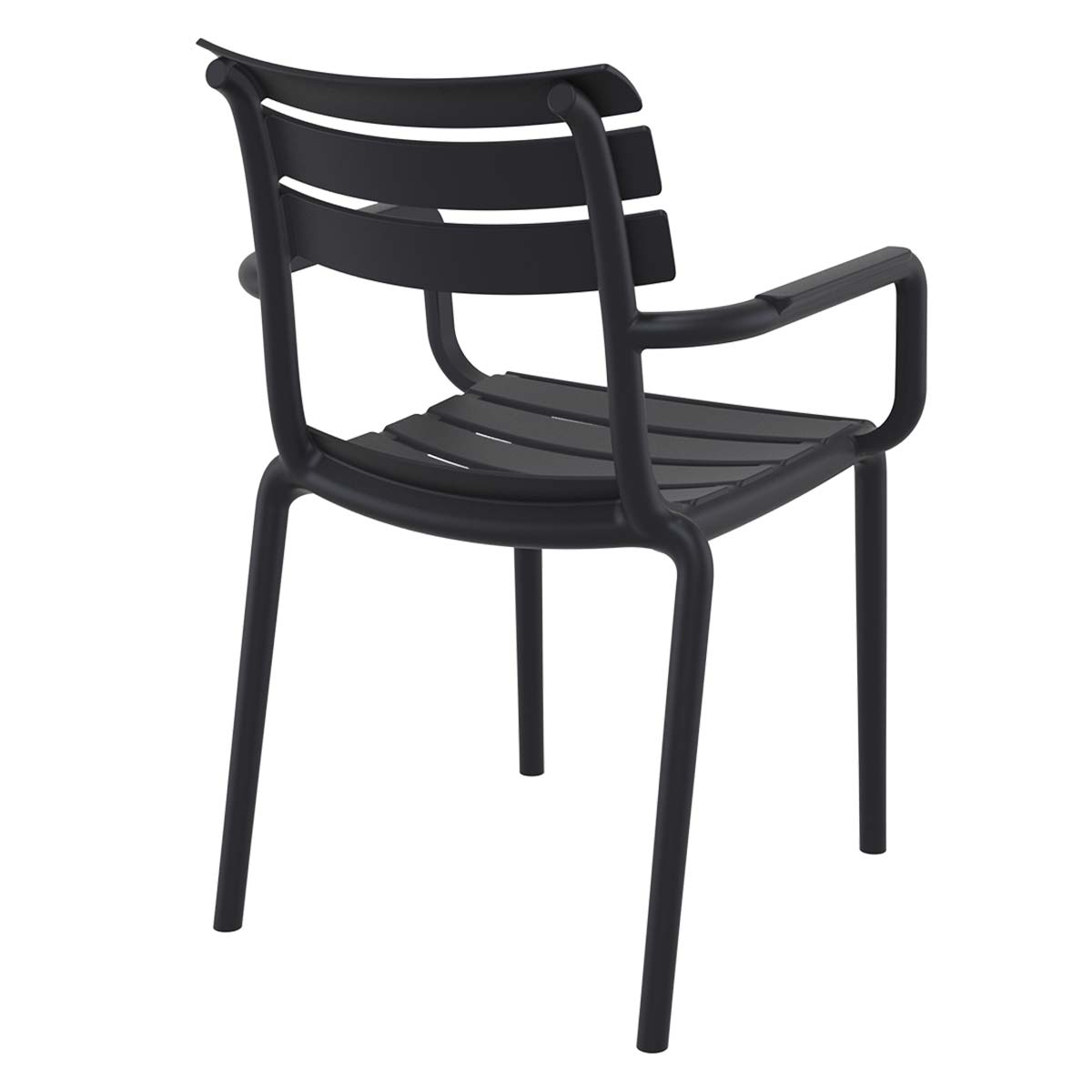 Garden Impressions Paris set van 4 tuinstoelen - Black