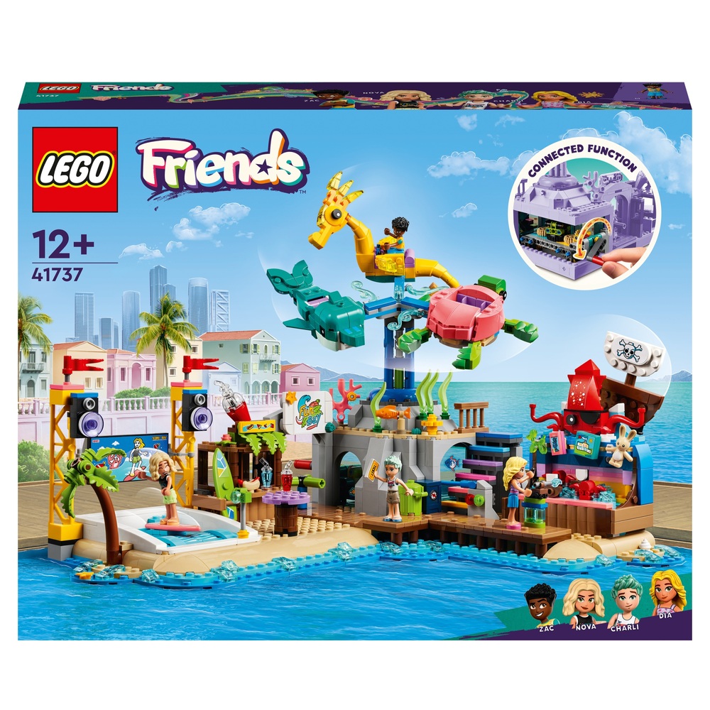 LEGO Friends 41737 Strand-Vergnügungspark-Set