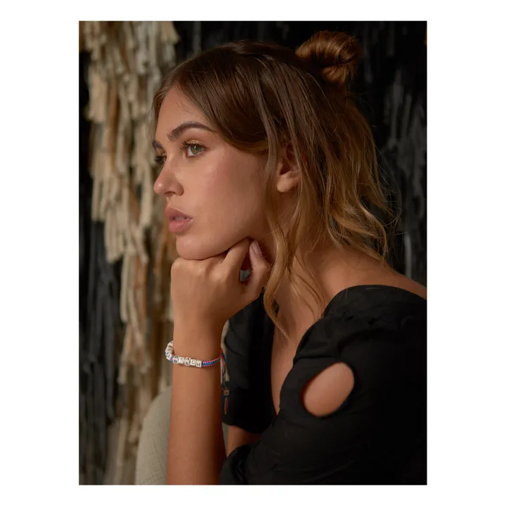 Venessa Arizaga Bracelet Life's A Beach Rainbow | Bleu