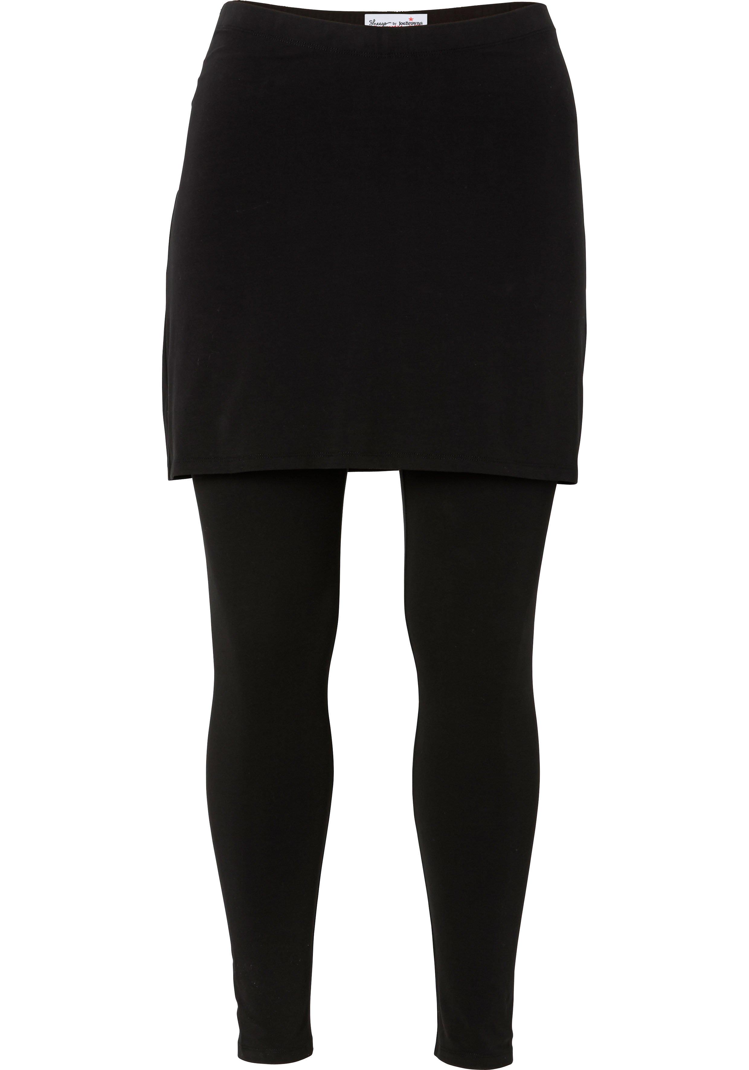 Leggings mit angesetztem Minirock