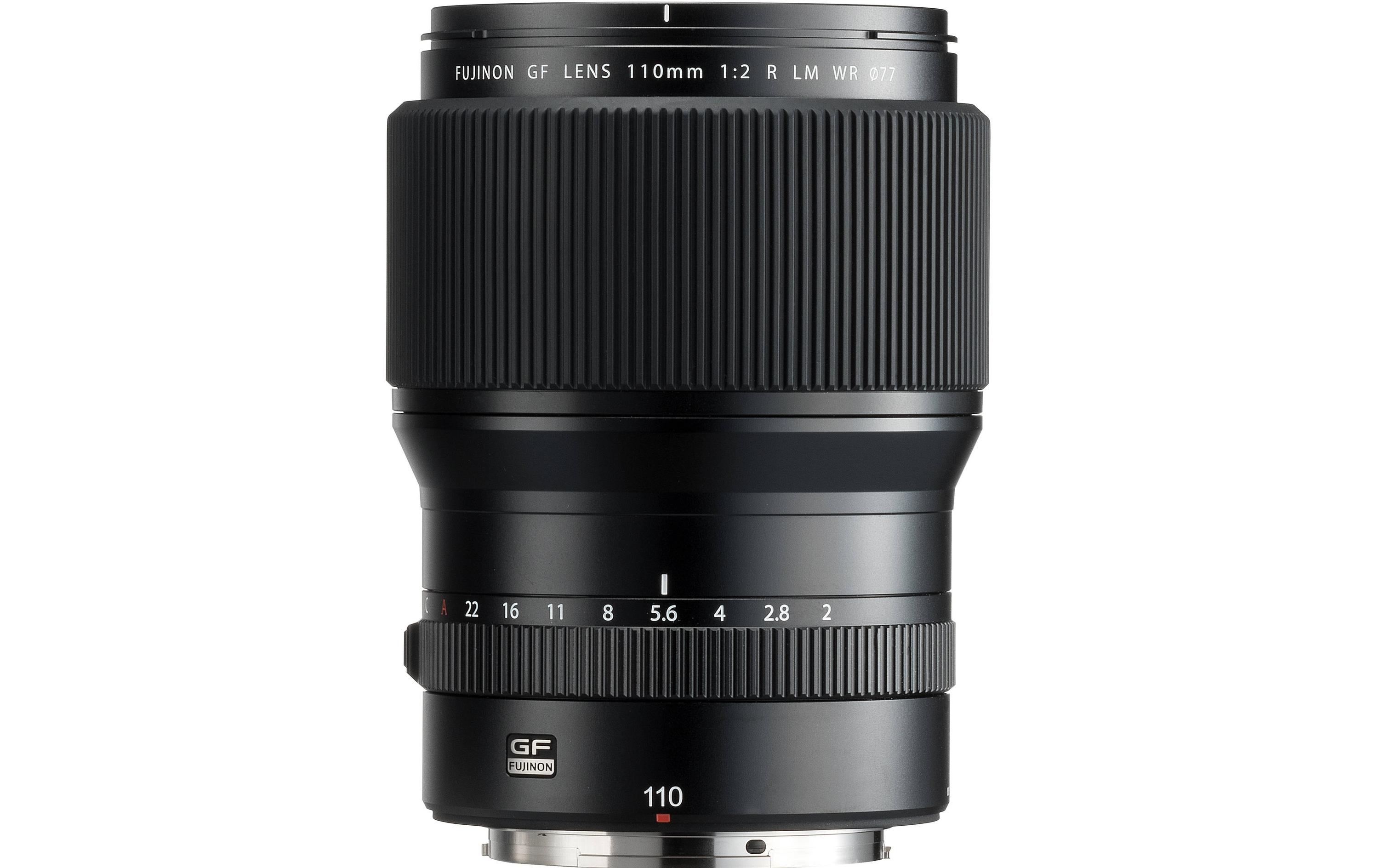 Festbrennweite GF 110mm F/2 R LM WR – Fujifilm G-Mount<br>Mittleres Teleobjektiv für Porträtaufnahmen