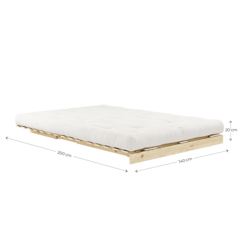 Karup Design Roots slaapbank 140 naturel, Beige