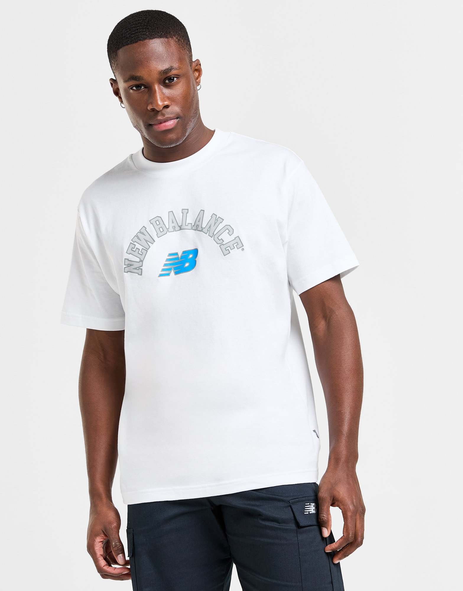 New Balance T-shirt Logo Homme
