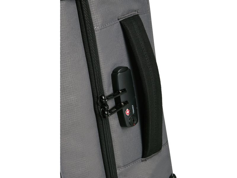 Samsonite Koffer Roader Dufffle wheeled 55 Grau Reisetasche mit Rollen
