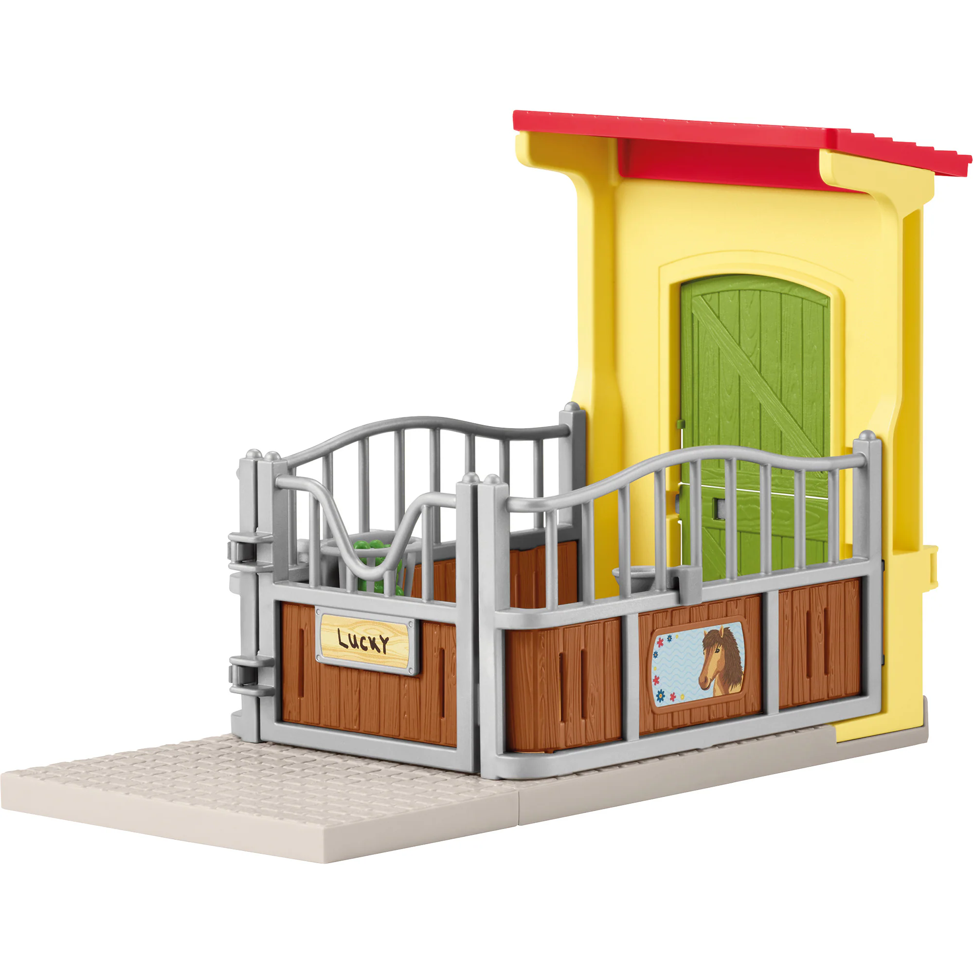 Schleich Spielfigur Farm World Ponybox mit Islandpferd