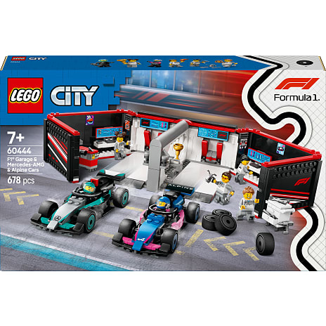 LEGO City Mercedes-AMG og Alpine-biler 60444