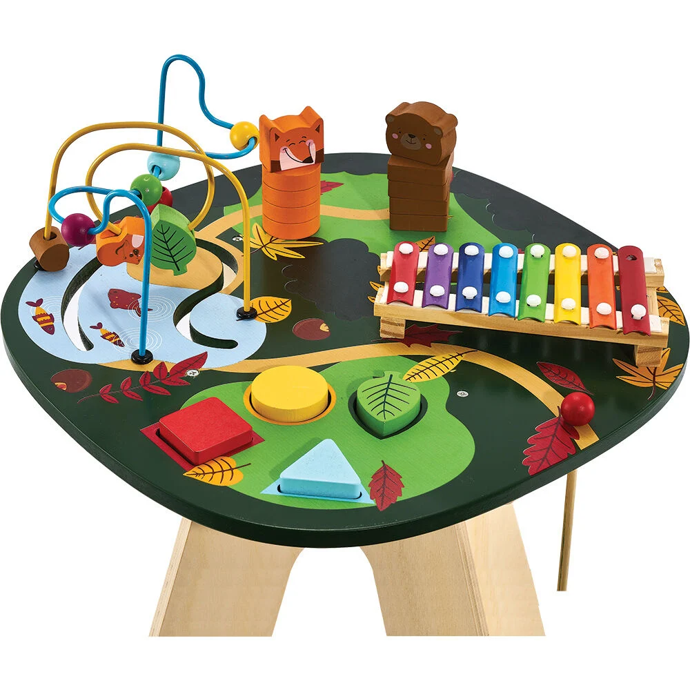 Table multi activités en bois