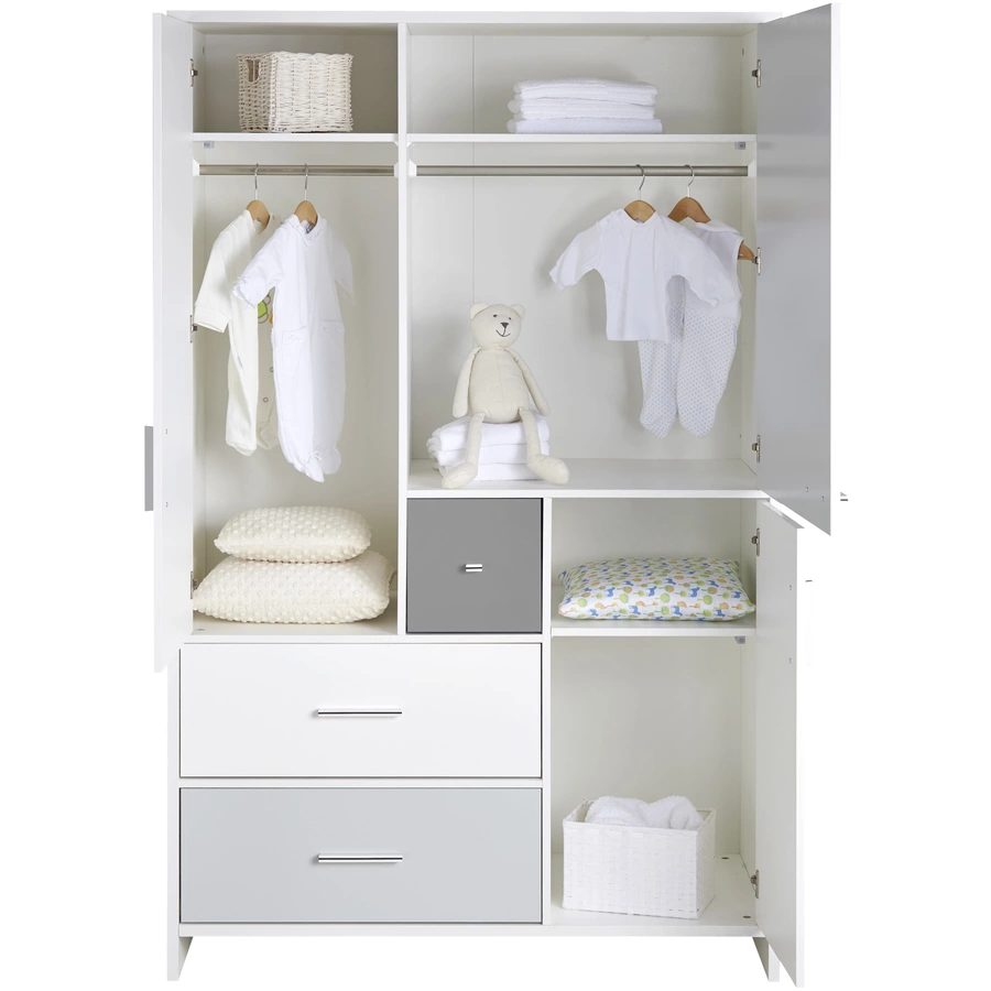 Schardt Kleiderschrank Candy Grey